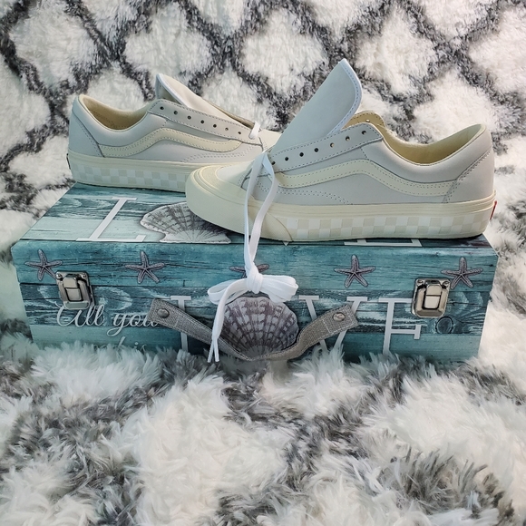 Vans unisex style 36 sf leather antique white - Picture 8 of 12